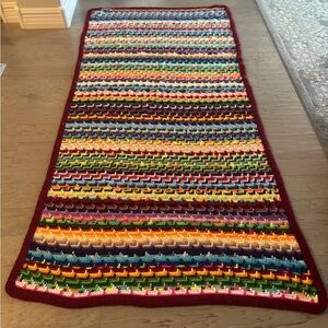 Colorful Crochet Blanket